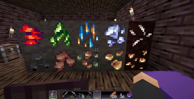 Glowing Ores for KDCraft
